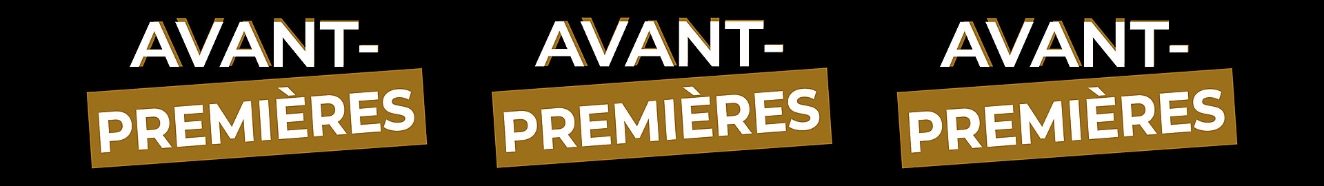 Homme - AVANT-PREMIERES -40%